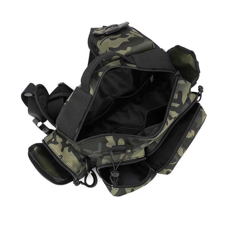 Multifunctional Casual Luya Bag Chest Bag Waist Bag Outdoor Shoulder Crossbody Bag Fishing Rod Bag Equipment Fishing Bag Back