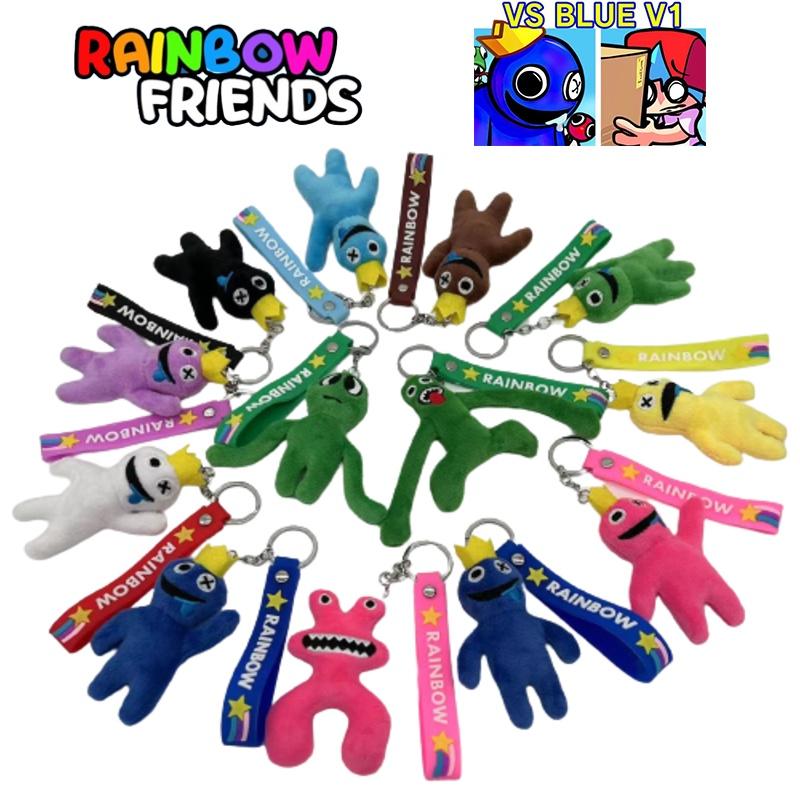 Cuddly Roblox Rainbow Friends Plush Toy Pendant Keychain