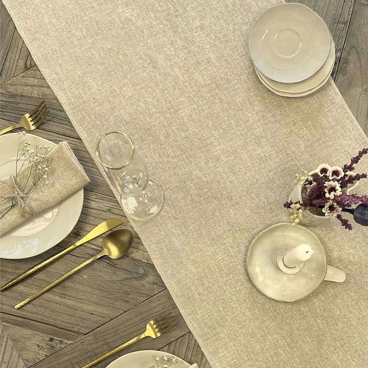 

Кроссовки Sertex Home бежевого цвета с льняной текстурой