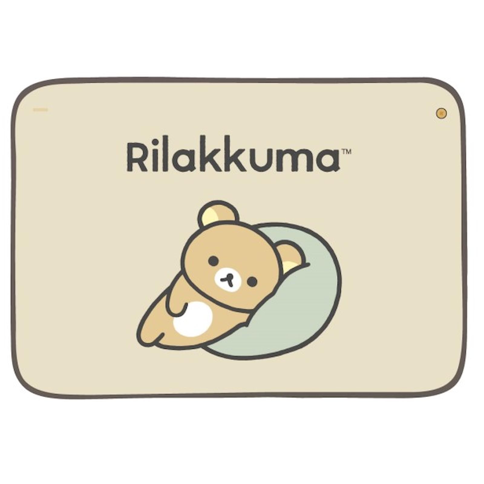 

K Company Rilakkuma Fluffy Blanket (with Buttons) CFFB3-RK