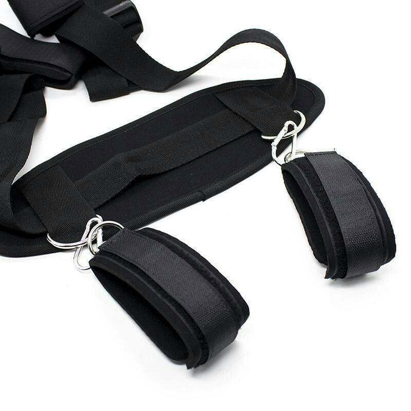 Bed Restraints Kit Wrist Leg Restraint System Hand & Ankle Cuff Sexueles Bondage Set Sex Play Sling Sexy Games For Couples