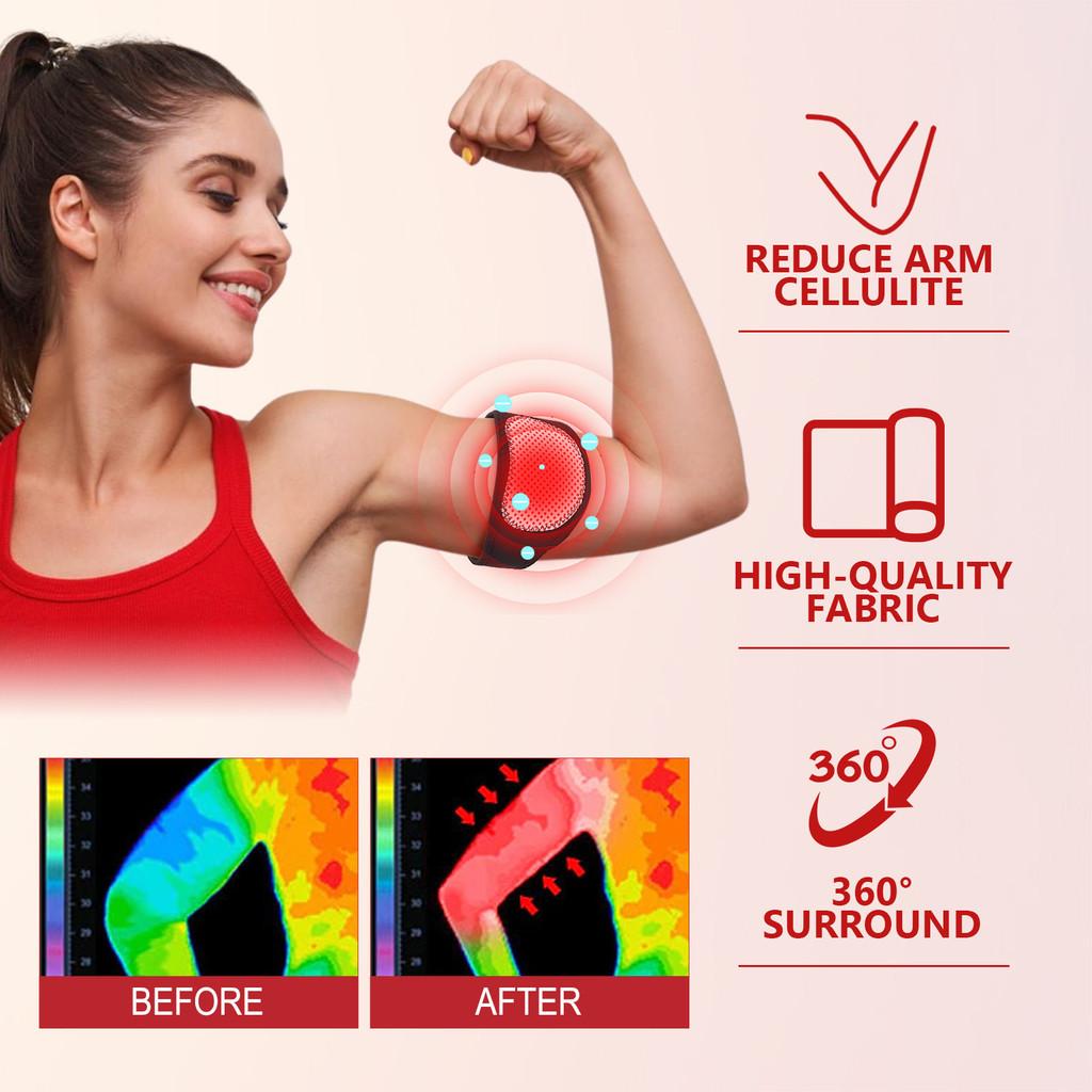 Houkea Compact Friction Arm Sleeves For Tightening And Shaping Lightweight Fit