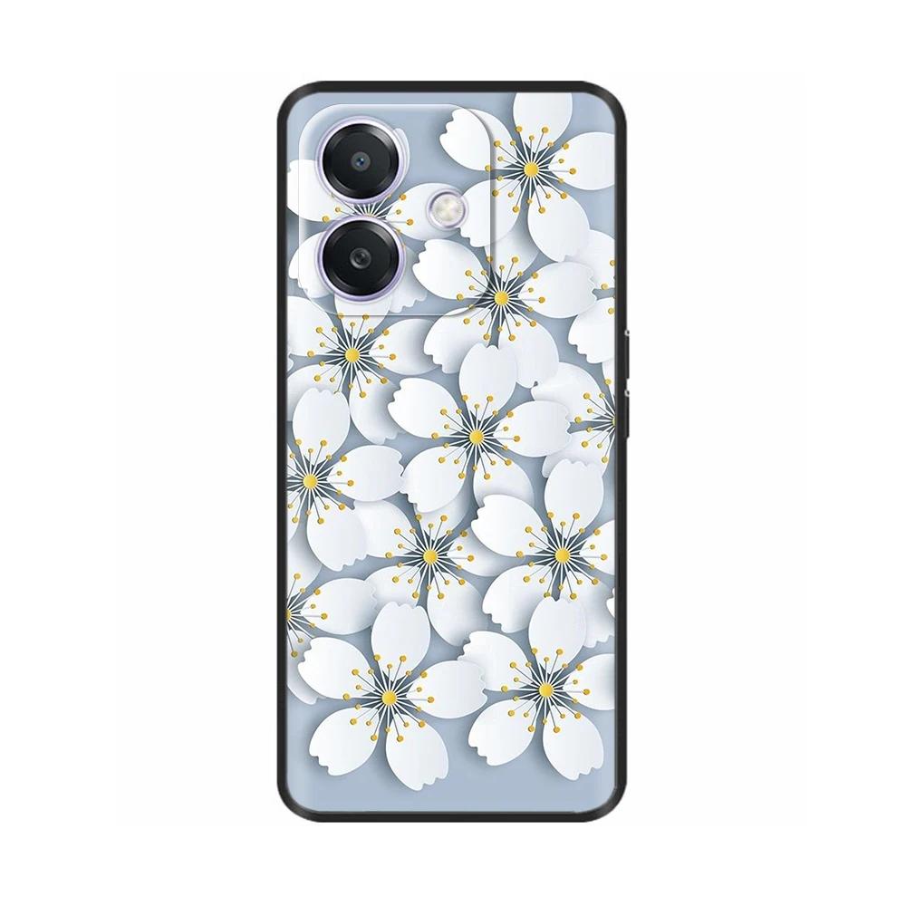 For Oppo A3X Case For Oppo A3 Cute Cover Silicon Soft Matte Phone Case For Oppo A3x CPH2681 OppoA3 Back Cover Coque Fundas Capa
