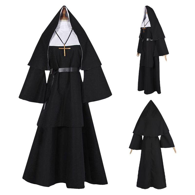 Costume da Enigmatica Monaca Valak da The Conjuring 2 per Spettracolose Celebrazioni di Halloween