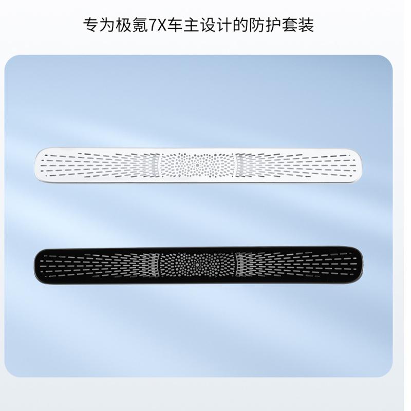 For Zeekr 7X Car Door Vent Protective Cover Under Seat Air Vent Modification Dust-proof and Clog-resistant Cover Accessories