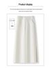 2025 High-Waisted Drapey Warm Slimming Mid-Length Straight Skirt