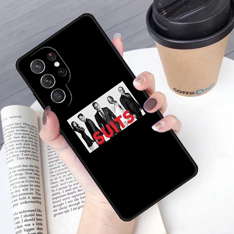 Suits TV Show phone case Cover For Samsung Galaxy S24 S25 Ultra S21 S22 Ultra S10E Note 10 Plus Note 20 FE S23