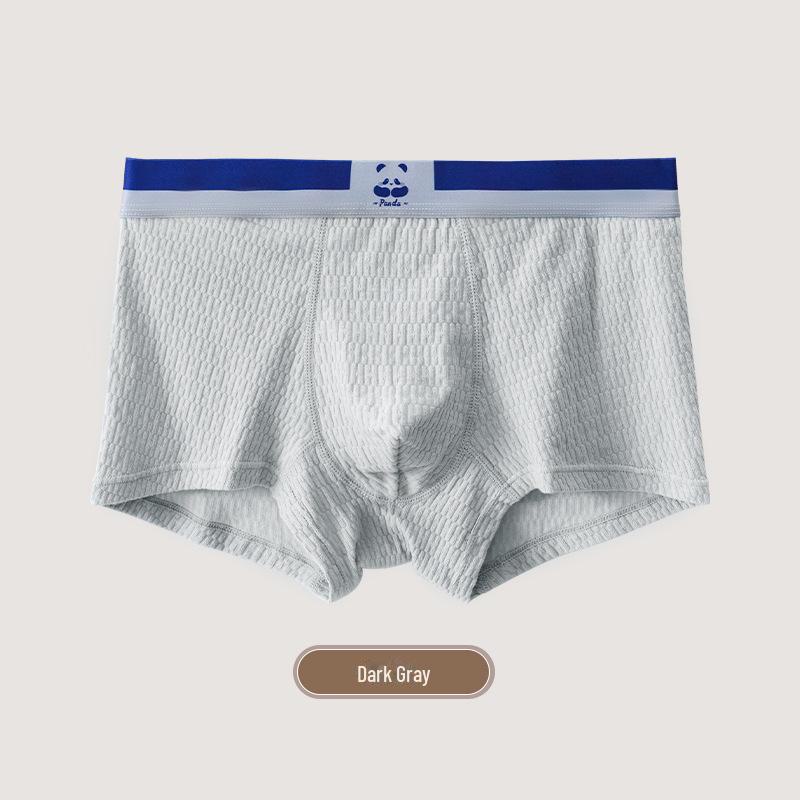 Pánské bavlněné boxerky - Prodyšné, mladistvé, měkká tkanina, čtyřrohový design