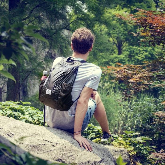 [Naturehike] Hiking Backpack – Waterproof, Lightweight – 18L/20L/22L – Black