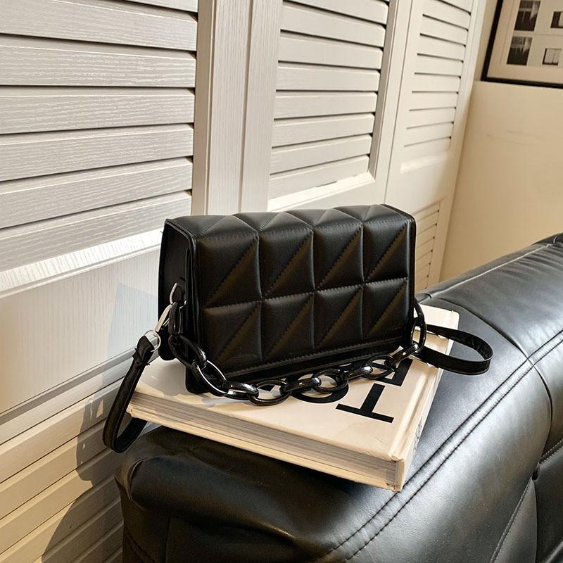 Trendy Pu Leather Small Square Shoulder Bag For Women Ideal For Everyday Fashion Needs