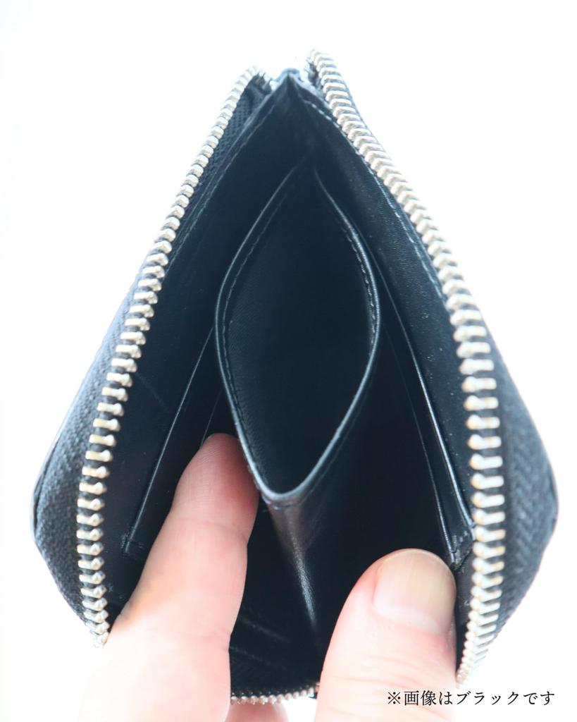 Mini-Geldbörse aus Rochenleder mit ausreichend Platz. Innenseite aus glattem, hochwertigem Echtleder. Geldbörsenleder YKK Garusha Echtleder aus Rochenleder [GLOSSY FIELD]