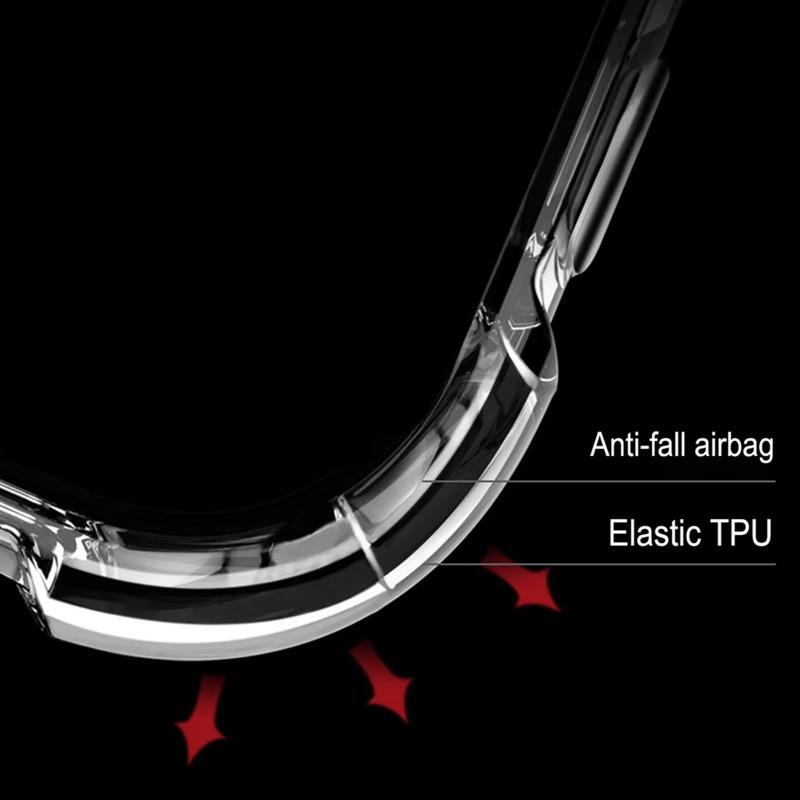 For Moto G86 G96 G56 Bumper Airbag Soft Silicone Back Case For Motorola G84 G54 Transparent TPU Bumper Shockproof Phone Cover