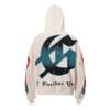 Hochwertiger Godspeed Amerikanischer Retro gewaschener alter schwerer Kapuzenpullover Herren und Damen Nischen Hoodie Cardigan Trend