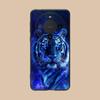 Tiger Neon Mobile Cell Phone Case for Huawei Mate 60 50 40 30 20 10 Pro Plus Lite E 5G Colorful Printing Cover Pretty Cellphones