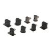 10Pc Plastic Shelf Studs Pegs Metal Pin Shelves Support Bracket Cabinet Cupboard Bracket Holder for Wooden Furniture Connecting