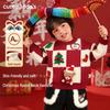 Kaka Panda Boys & Girls Round Neck Christmas Sweater - Trendy Winter Outfit for Toddlers & Kids