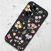 Custodia morbida in TPU con cordino per Xiaomi Redmi Note 14 13 Pro Plus 12 14 Pro 5G Note 13 11 13C 4G Copri telefono stampato con fiore rosa