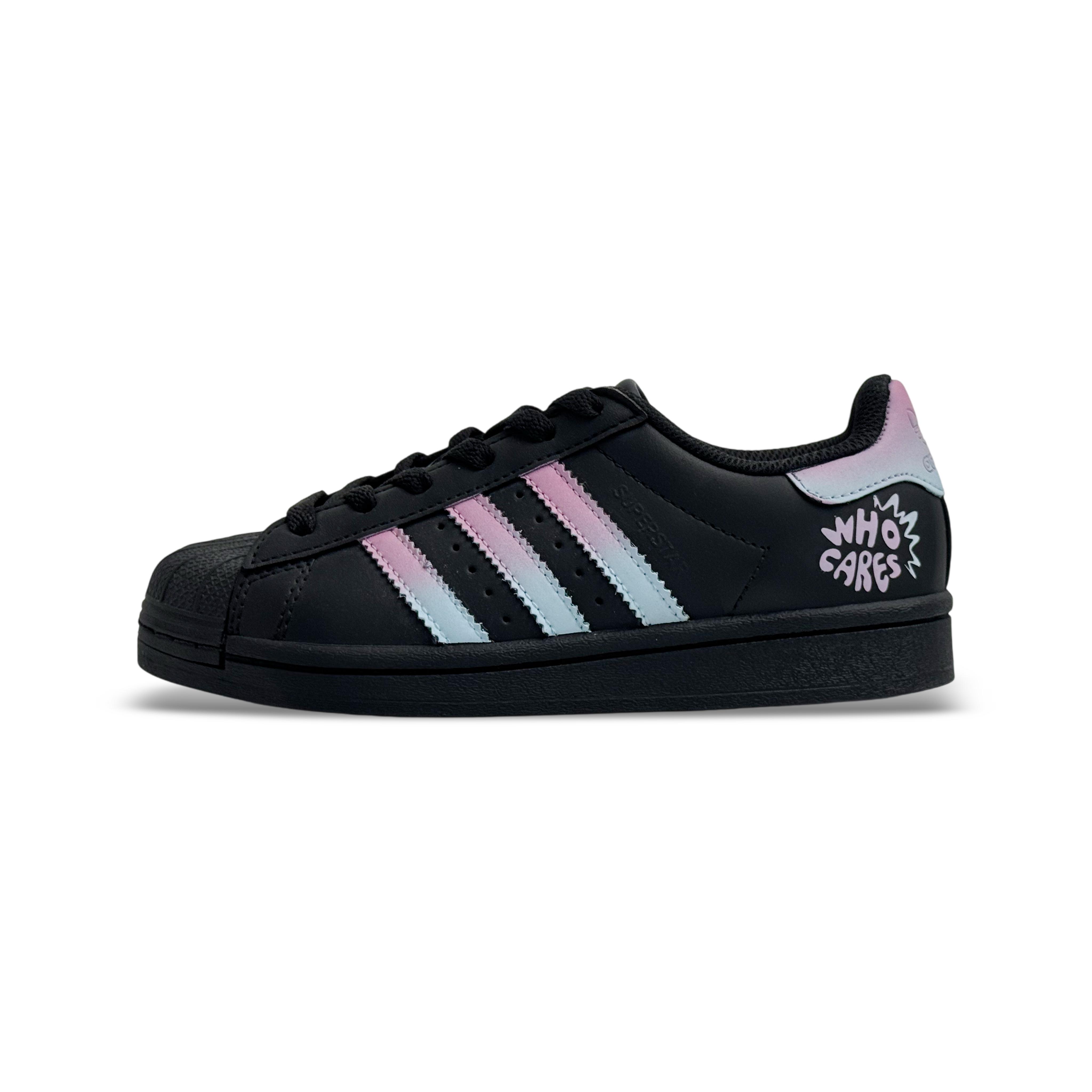 

Adidas Originals Superstar 2 Coverage Abrasion Resistant Low top Skateboard Shoes Women s Pink Blue JI0079(team1386-) 36⅔