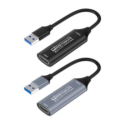 Video Capture Device with 4K HDTV Input 1080P Output Real Time Recording Compatible Multiple Devices