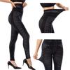 Imitation Denim Jeans Leggings Fashionable Printed Denim Leggings Stretch Fit Hip Lifting Pants