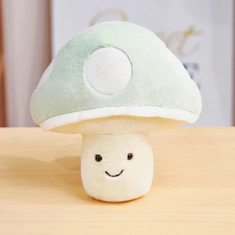 Levensechte Paddenstoelen Pluche Pop Pluizig Knuffeldier Kleurrijke Giftige Paddenstoel Requisiet Kinderen Baby Creatief Cadeau Kamerdecoratie 22cm