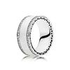 Waterdrop Ring S925 Silver Zircon Blue Stone Heart Ring Fashionable Women's Jewelry Party Wedding Gifts