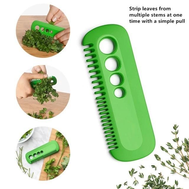 

Leaf Remover, Peeling Brush, Peeling Device, Vegetable Cutting Tool, Mint Aroma, Small Tool, Mini Vegetable Leaf Remover