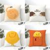 2 Cartoon Fun Pillow Patterns For Toddlers Pillow Case Home Living Room Decoration Linen Pillowcover Pillow Cases Cushion Cover