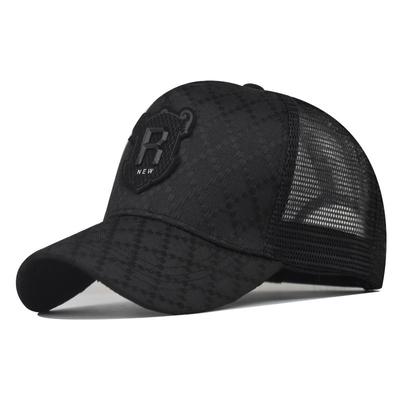 Sommer Herren Mesh Baseballkappe Outdoor Sport R Buchstabe Snapback Hut für Frauen Unisex Casual Atmungsaktive Caps Hip Hop Trucker Hüte