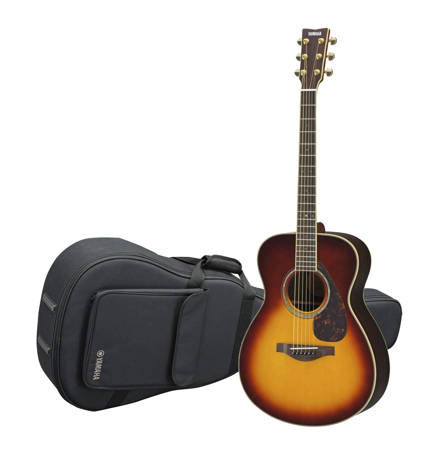 

YAMAHA acoustic guitar LS6 ARE BS passive type pickup installed