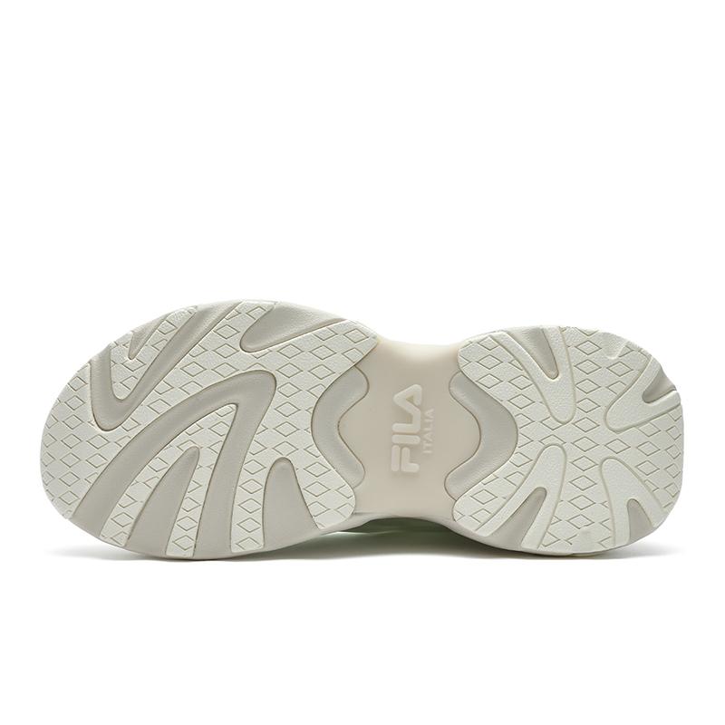 FILA Fusion Ray 4 Fashion Casual Low-Top Lifestyle Shoes Women sneaker White Green T12W421107FWW
