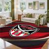 Sheffield United Football Design Crystal Velvet Rug Soft Decorative Mat for Bedroom Entrance
