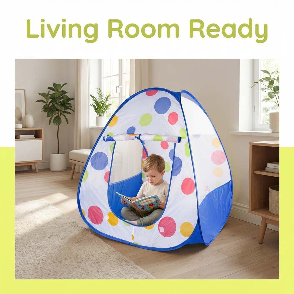 Portable Children's Play House Tent Toy Houses Foldable Toy Tents Red Polka-dot Tent  Kids Toys