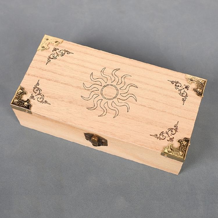 Wood Box Playing Cards Case Packing Poker Bridge Wood Box Poker Card Container