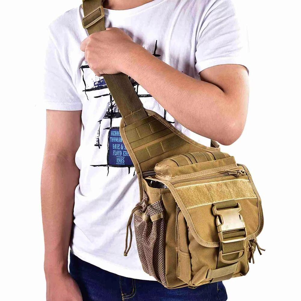 Multifunctional Climbing Saddle Bag High Density Nylon Travel Shoulder Bag  Cycling