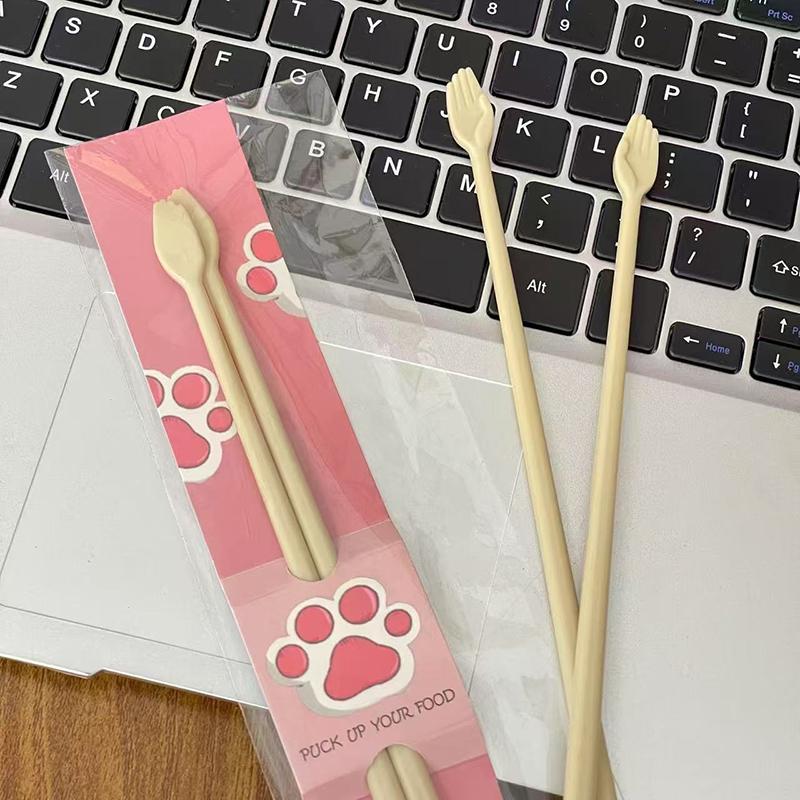 Creative Home Palm Shaped Chopsticks Introductory Practical Chopsticks Easy To Use Beginner Chopsticks Dinner Kitchen Tools