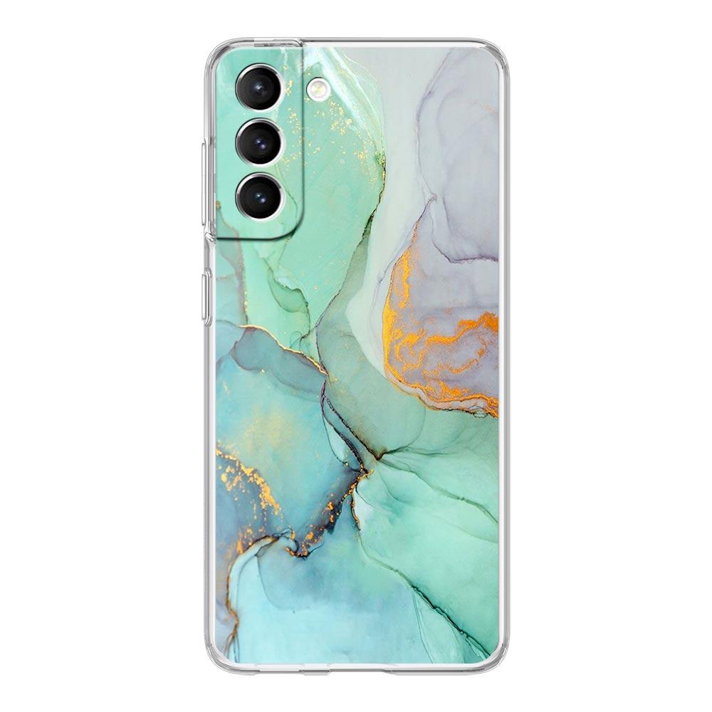 Marble Clear Silicone Phone Case For Samsung Galaxy S23 S22 5G S20 Ultra S21 FE 5G S10E S9 S8 S10 Plus Soft Shockproof Cover