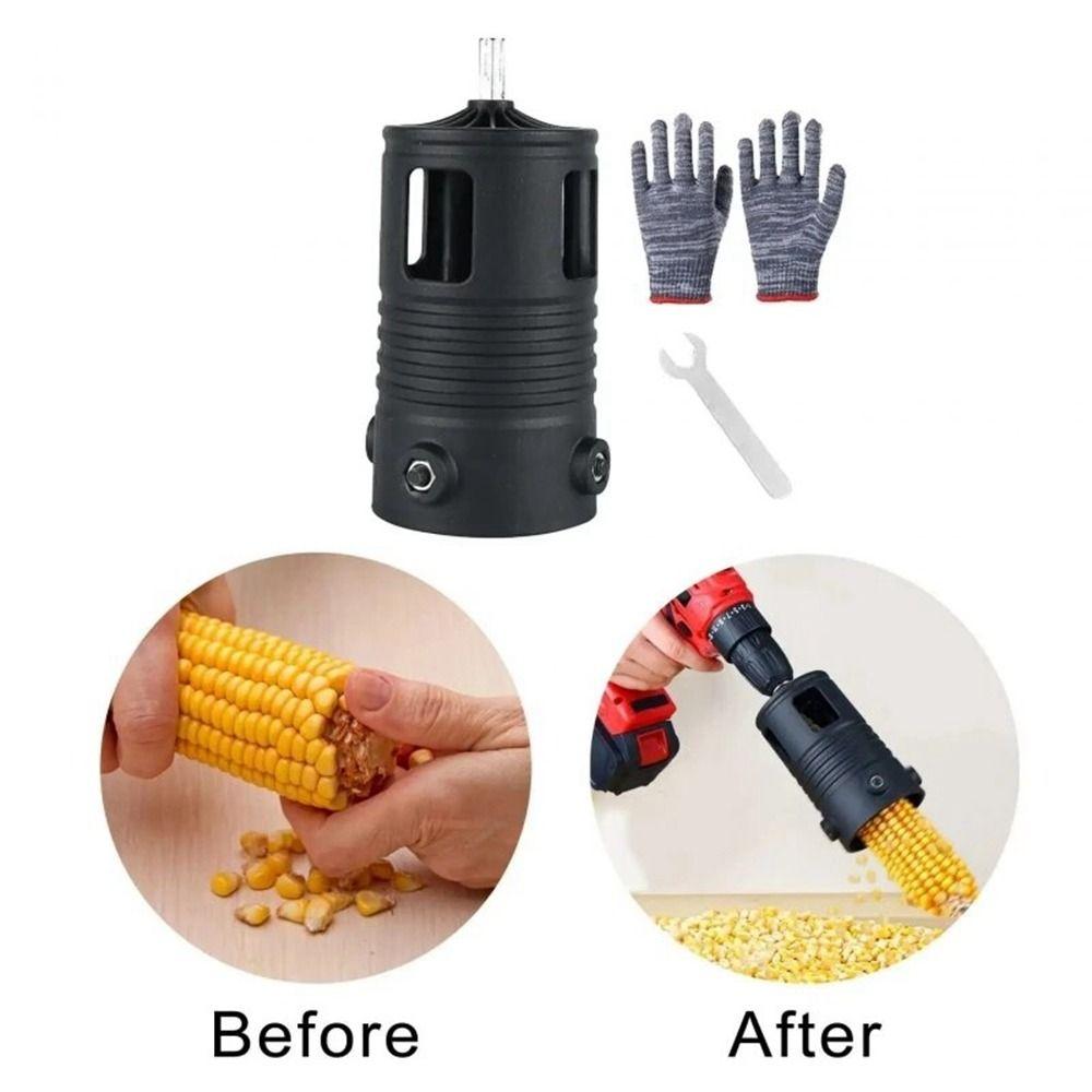 Electric Corn Thresher Fully Automatic High-efficiency Corn Kernel Peeler  Home Use Suitable