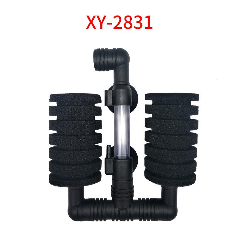 

Фільтр для акваріума Xinyou Water Fairy Silent Air Pump: Подвійна головка 3-в-1 з ватним фільтром для відсмоктування риби.