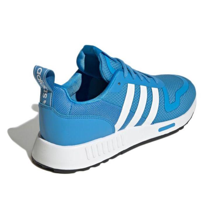 Adidas Originals Multix Comfortable Classic Synthetic Leather Durable Breathable Low-Top Casual Running Shoes Unisex Sneakers Blue GW6835