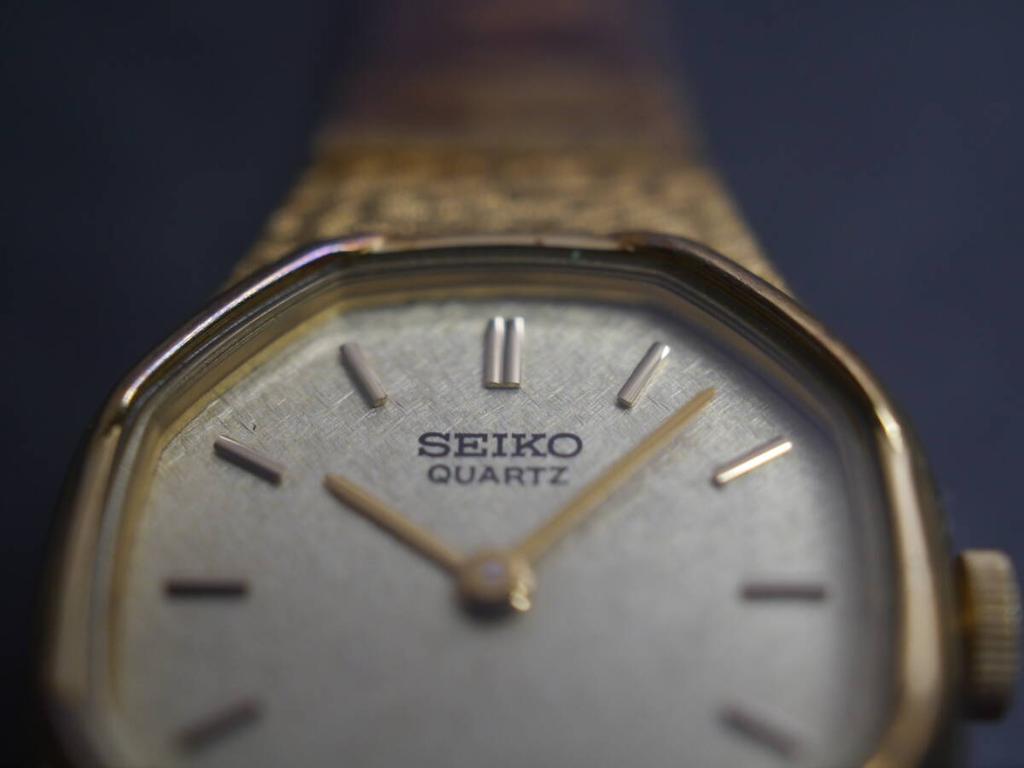 SEIKO quartz SGP working 2-hand watch, strap, 2320-6810, women's watch, ae141