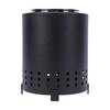 Portable Fire Pit Outdoor Camping Stove Stainless Steel BBQ Grill for Backyard Travel Cooking with Legs Ventilation