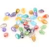 5 * 7mm Straight Hole Cut Glass Water Droplet Beads, DIY Bead Accessories, Homemade Jewelry, Crystal Loose Beads