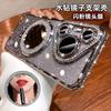 Applicable To Huawei Pura11pro Mobile Phone Case Glitter Electroplated Rhinestone Mate11 Makeup Mirror Magnetic Suction Bracket Cover