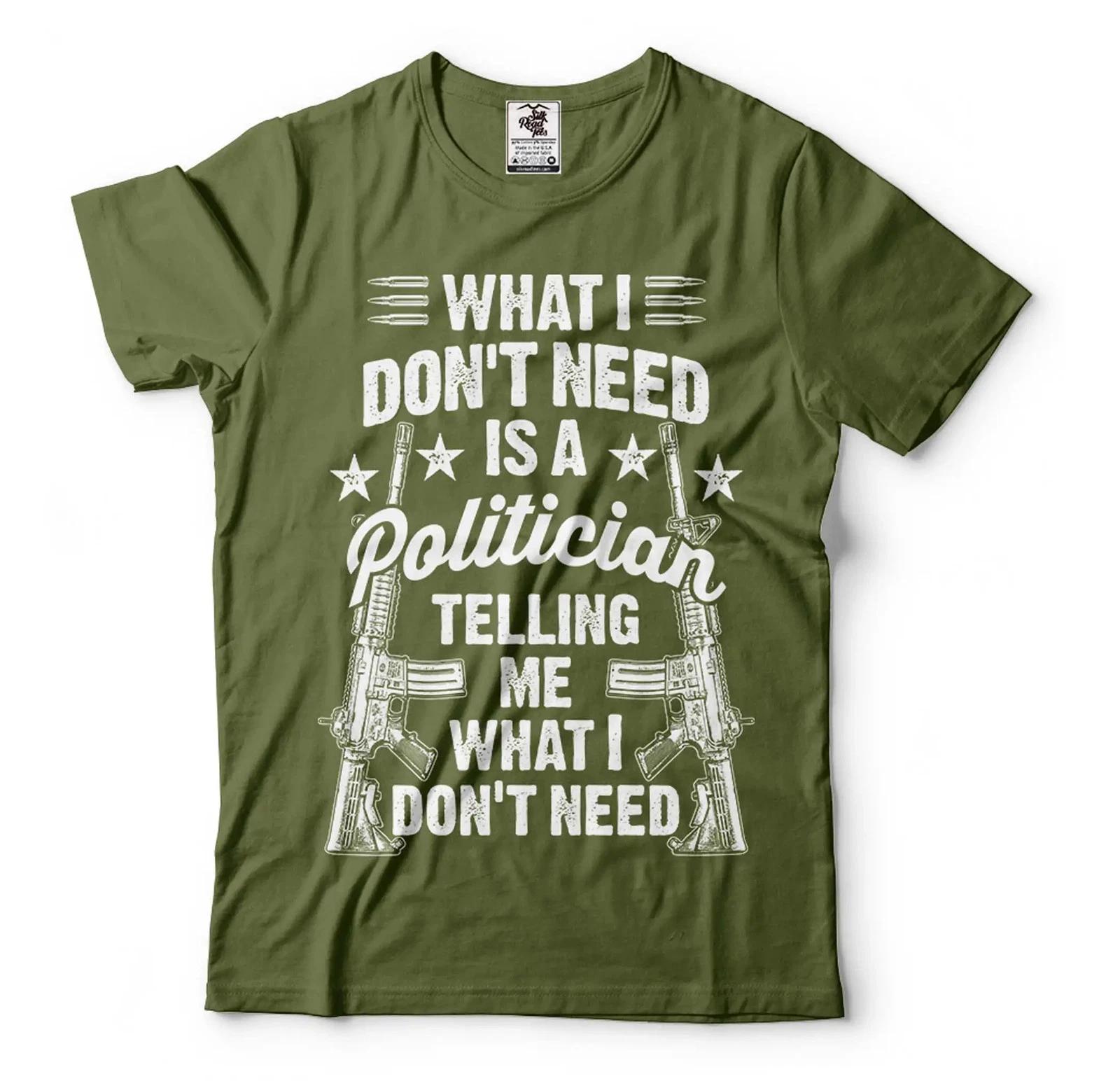 

2nd Amendment Shirt Pro Gun Shirts USA Patriotic Tee Gun Rifles Tees For Dad M