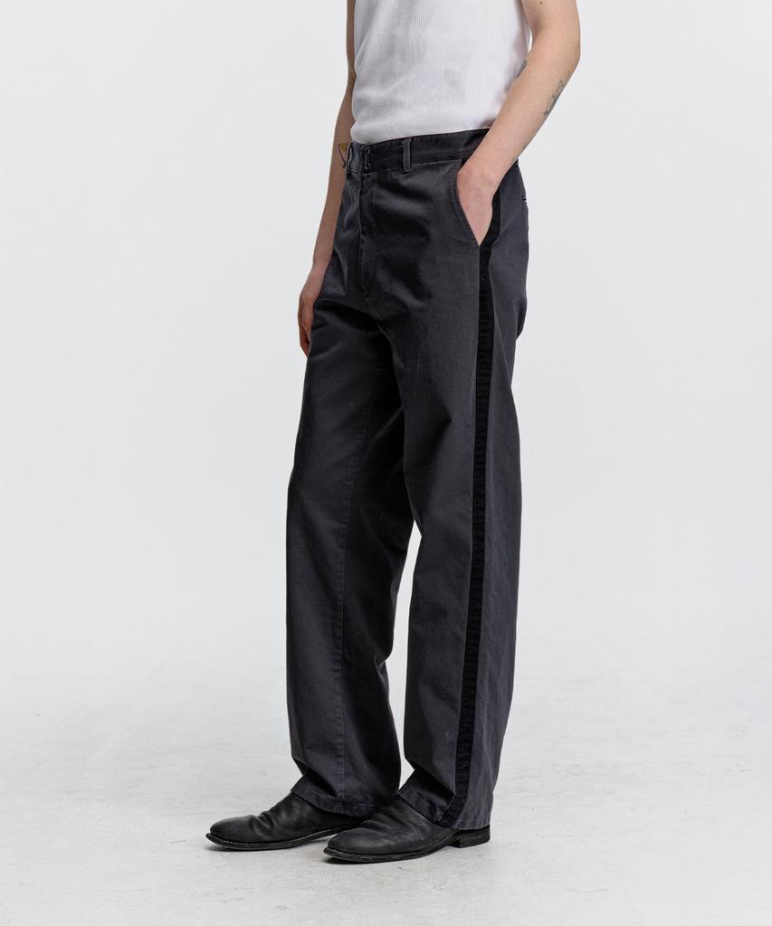 Seopiseuedisyeon Side Line Hook Pants Navy