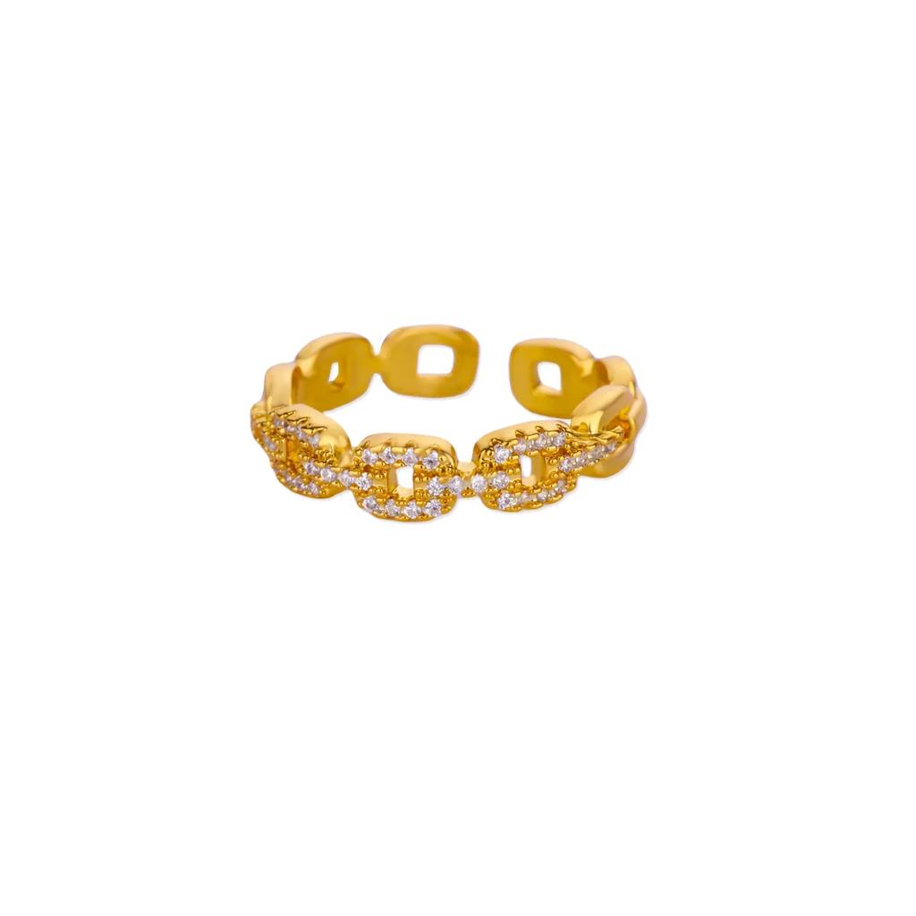 Elegante Edelstahl-Großblüten-Ringe für Damen, Goldfarbe, Sonne, Seestern, Offener Ring, Fingerschmuck, Hochzeit, Ihr Geschenk, Punk