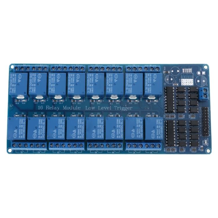 

16 Channel Relays Module Microcontrollers Interface Power Relays with Optocoupler Module Board Relays Shield Module