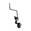 Multi-Functional Jazz Drum Rack with External Clamp for Cymbal and Cowbell Attachment.