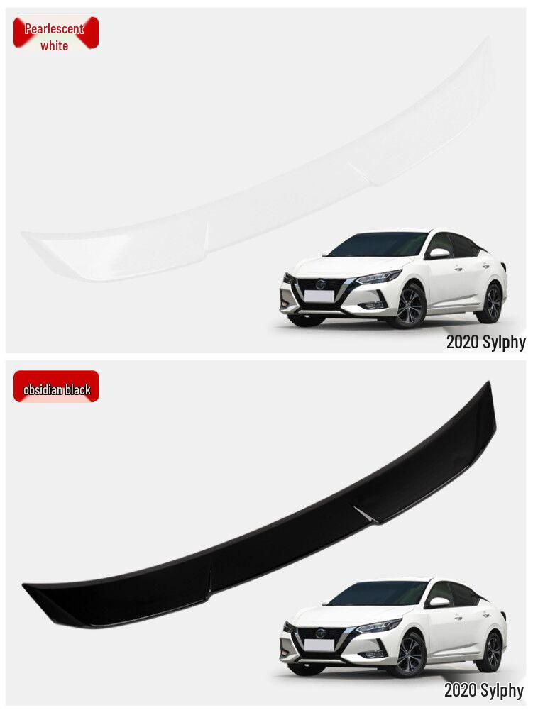 14th Gen Sylphy Rear Spoiler - No-Drill, Original Style Suitable for 2020-2024.